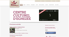 Desktop Screenshot of centrecultureldeghezee.be